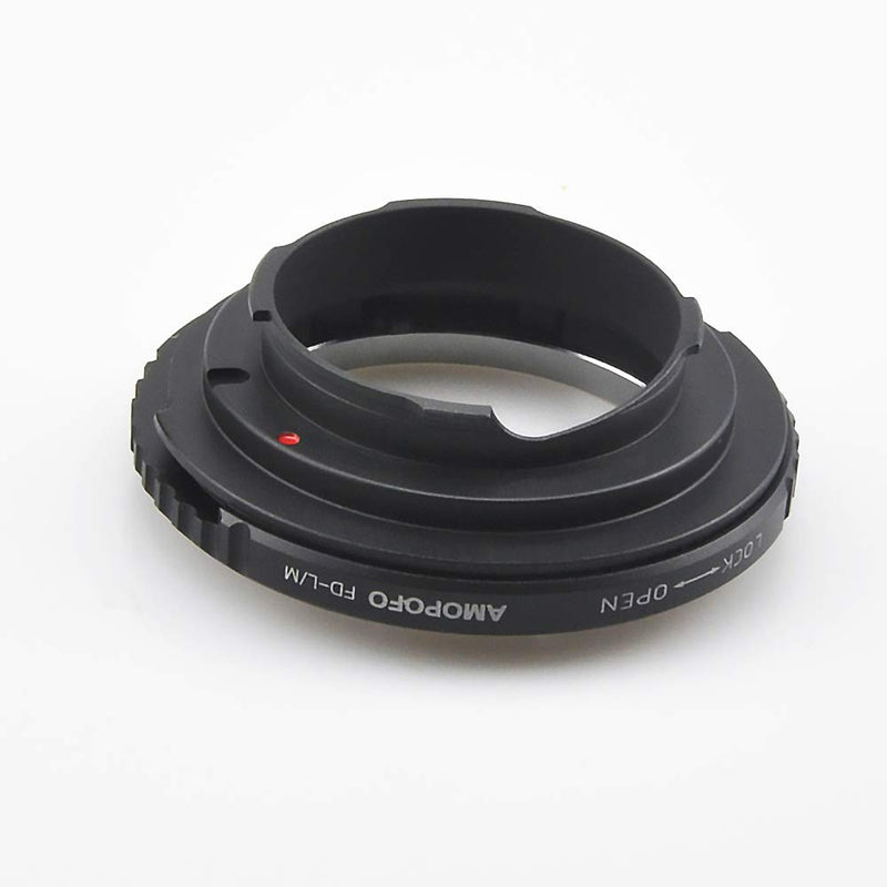 FD to LM Lens Adapter, Compatible with Canon FD FL Mount Lens to Leica M LM Mount Camera Such as M240, M240P, M262, M3, M2, M1, M4, M5, M6, MP, M7 FD FL to Leica M Lens Adapter