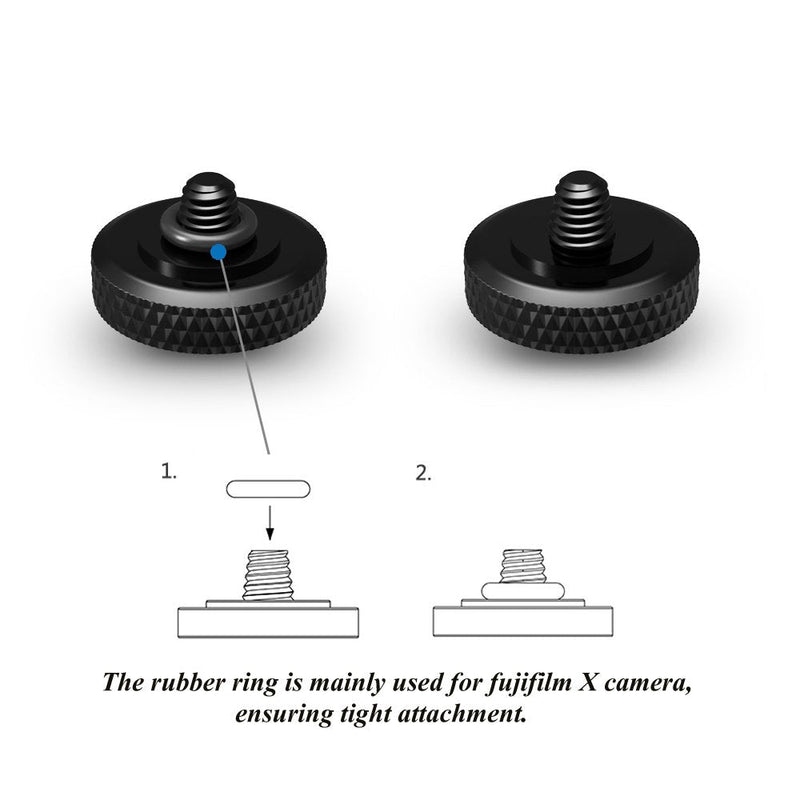 Camera Soft Release Button JJC Shutter Button for Fuji Fujifilm X-E4 X-T4 X-T3 X-T2 X-T30 X-T20 X-T10 X-PRO3 X-PRO2 X-PRO1 X100V X100F X100T X100S X-E3 for Sony RX10 IV III RX1RII RX1R RX1-2 Types Black+Red&Black