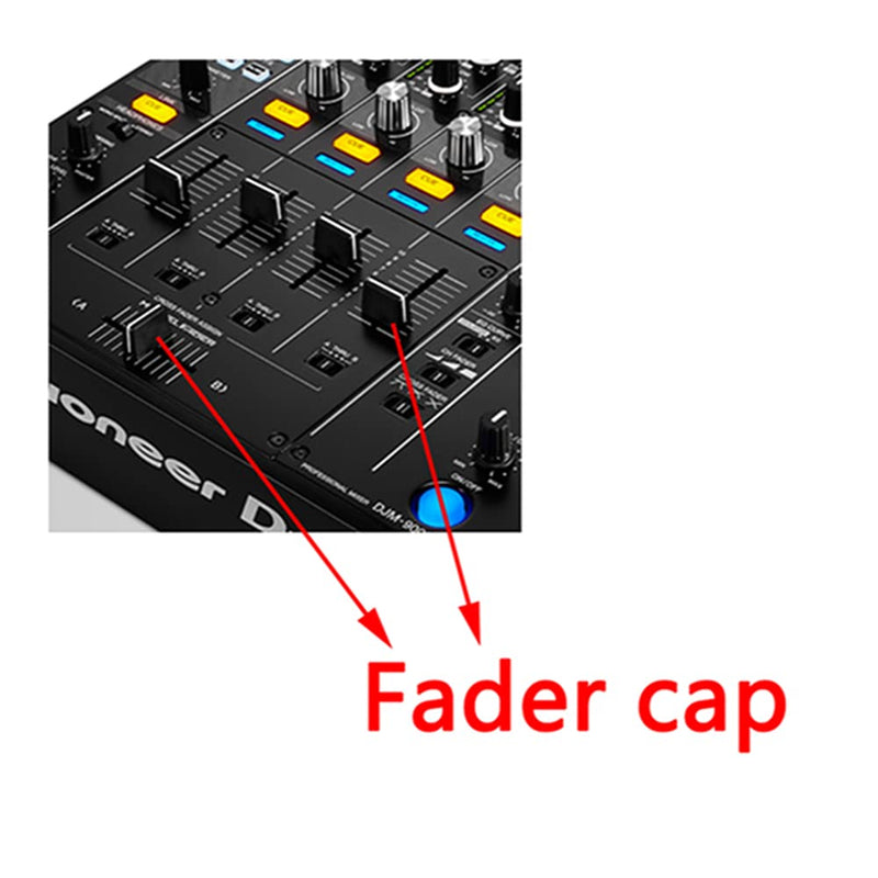 WXYINSPAS 5pcs Fader Cap Fader Knobs Slider for DJ Mixer Console Pioneer DJM 350 400 500 700 750 800 850 900NEXUS 900SRT 900NXS2 2000 2000nexus (Mixed color Hat) 5pcs mixed color fader caps