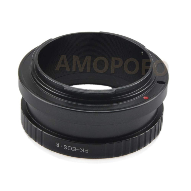 PK-EOS R Adapter for Pentax PK K Mount Lens to for Canon R Full Famer Camera