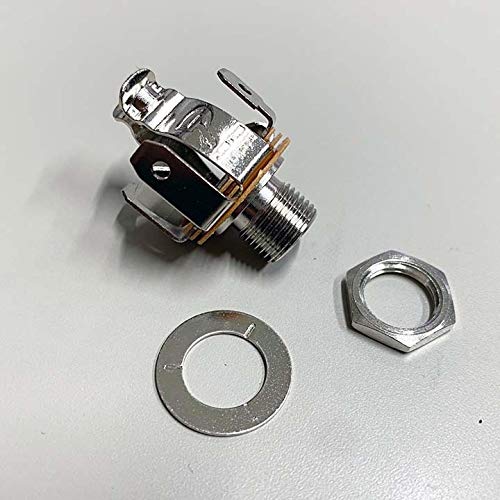 Pure Tone Multi Contact Stereo Output 1/4" Jack, Nickel