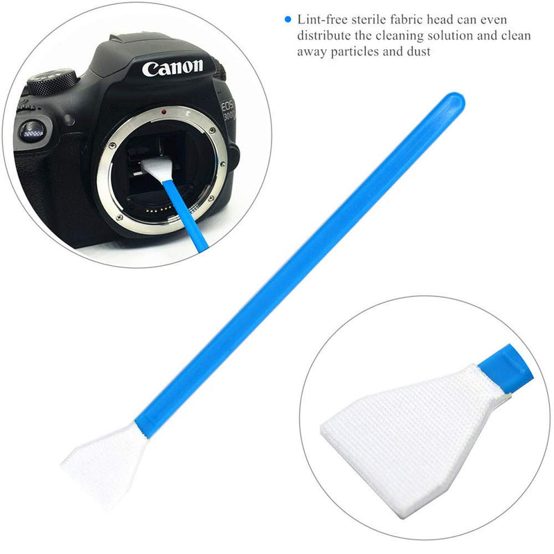 SANHOOII Dry APS-C Sensor Cleaning Swabs (CCD/CMOS), 20pcs 16mm DSLR or SLR Digital Camera Cleaning kit (No senrsor Cleaning Solution)