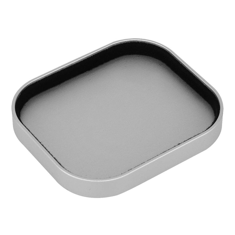 Haoge Cap-HG-36W Square Metal Cover Cap for Haoge Specific Square Lens Hood Silver