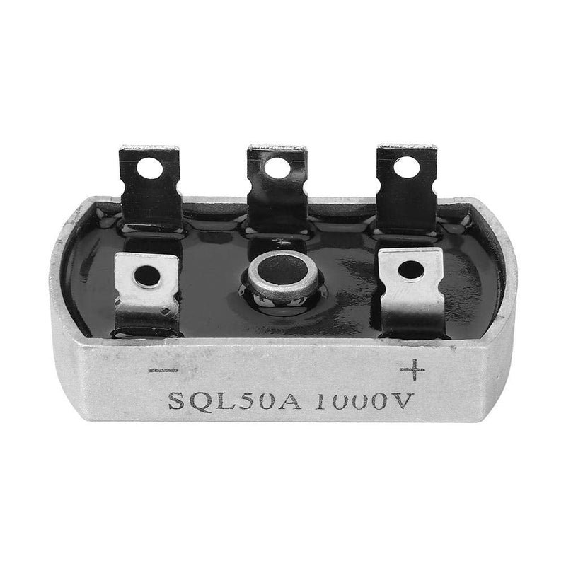 4Pcs SQL50A 1000V Rectifier Bridge Three-Phase Bridge Low Frequency Rectifier Bridge Pack