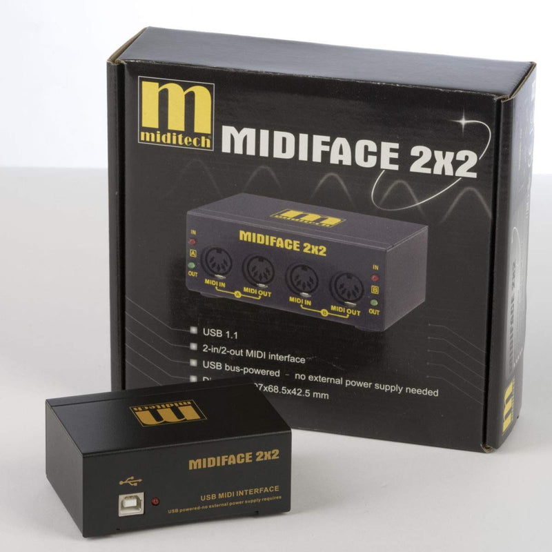 MIDITECH MIDIFACE 2X2