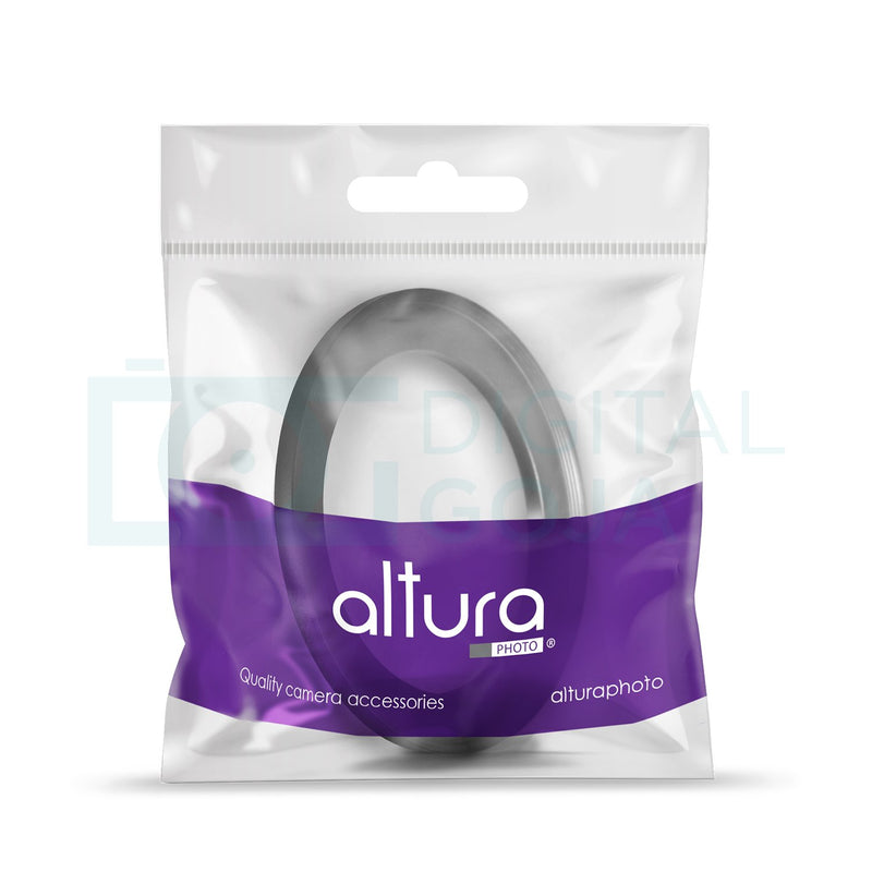 Altura Photo 49-52MM Step-Up Ring Adapter (49MM Lens to 52MM Filter or Accessory) + Premium MagicFiber Cleaning Cloth