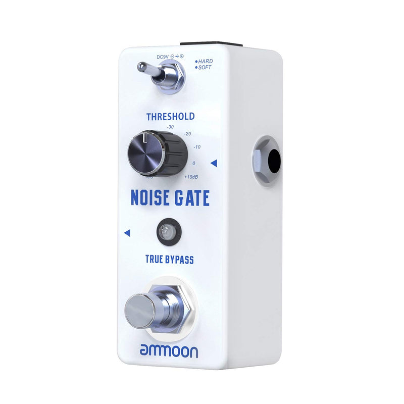 [AUSTRALIA] - ammoon Guitar Noise Gate Pedal 2 Modes(Hard/Soft) Full Metal Shell True Bypass for Bass Electric Guitar 