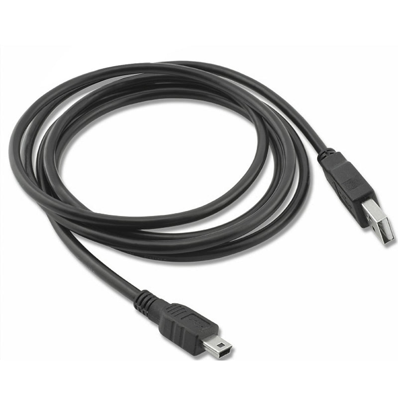 USB Interface Charging Data Transfer Cable Compatible with Canon PowerShot Digital Cameras & Camcorders (Black) Black