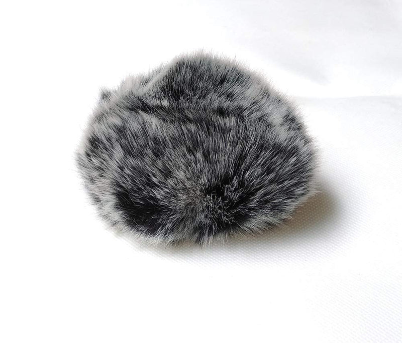 YH&YX Wind Tech Mic-Muff Fitted Fur Windshield Windscreen Compatible for Zoom h1n Handy Digital Recorder (Zoom H1N)