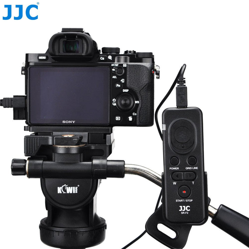 [AUSTRALIA] - JJC Camera Shutter Video Remote Control for Sony A7IV A7 IV III II ZV-1 A7RIV A7R III II A7SIII A7SII A7R A7S A9 II A1 A6600 A6500 A6400 A6300 A6100 A6000 RX10 RX100 VII VI VA V IV Replac Sony RM-VPR1 