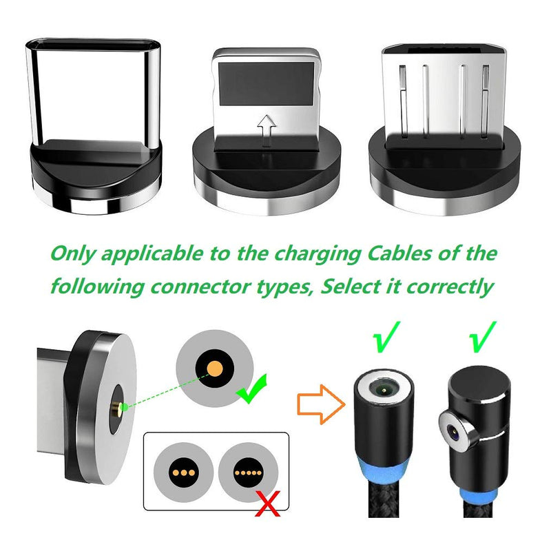 Magnetic Charging Series (Type-c Tips)/10pc,Magnetic Type-C Tips,Just Charger Tips Without USB Cable&Non-Data