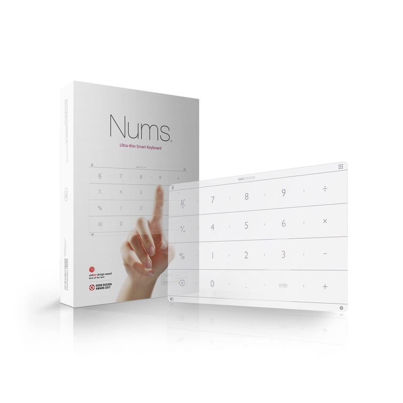 Nums Smart Touchpad Numeric Keypad for Surface Pro 7/8/9/X Surface Laptop All Model, Touchpad Protector, Excellent Touch Experience, Durable Tempered Glass, (Surface Pro 8/9/X) Surface Pro 8/9/X