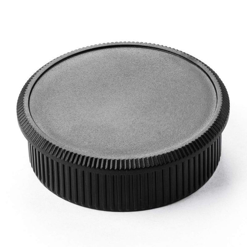 Body Cap and Lens Rear Cap Cover Replacement Set for Leica M42 42mm Lens&Cameras,2 Sets