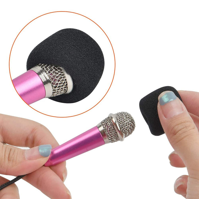 Karaoke Portable Mini Microphone For Cell Phone Mini Karaoke Microphone Condenser Microphone Mini Condenser Microphone Karaoke Portable Microphone With For Cell Phone Laptop Notebook Red Blue 2 Pieces