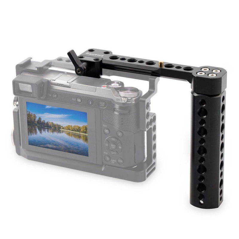 SMALLRIG DSLR Camera Side Handle Bracket with NATO Clamp and Mounting Holes – 1534