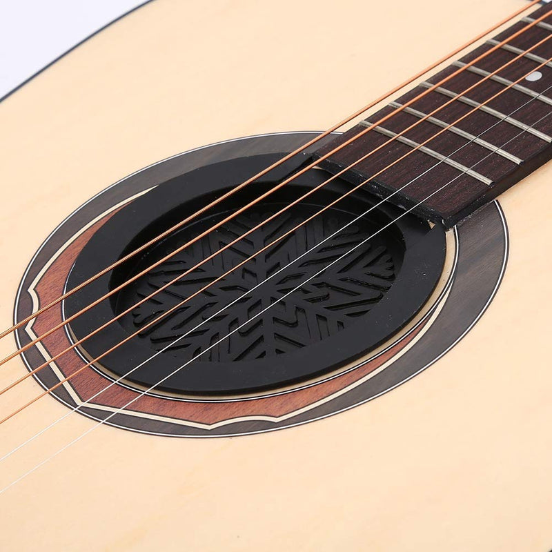 Guitar Soundhole Cover, Rubber Guitar Sound Hole Cover Block Screeching Halt for Acoustic Classic Guitar 41''/42''