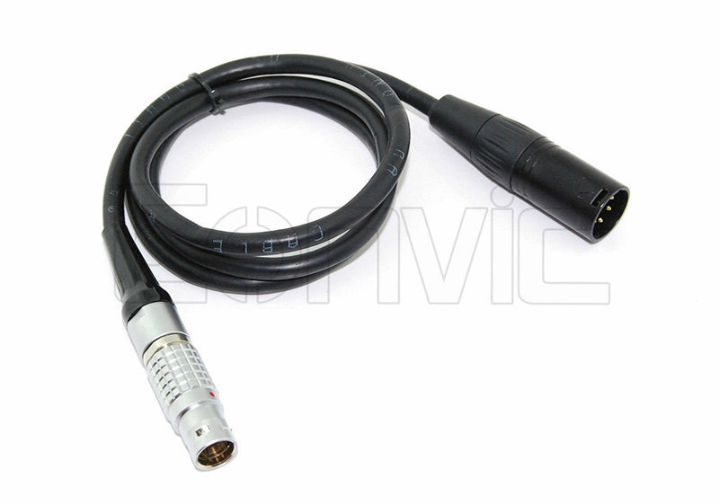 Eonvic RED Camera Power Cable 4 Pin Male XLR to 2B 6 Pin Male