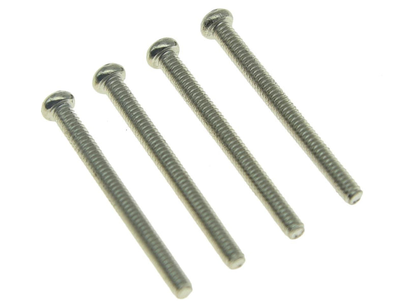 KAISH Pack of 20 USA/Imperial Thread Humbucker Pickup Height Screws Guitar Humbucker Pickup Screws with Springs Fits Gibson/EMG/Seymour Duncan/Dimarzio Nickel