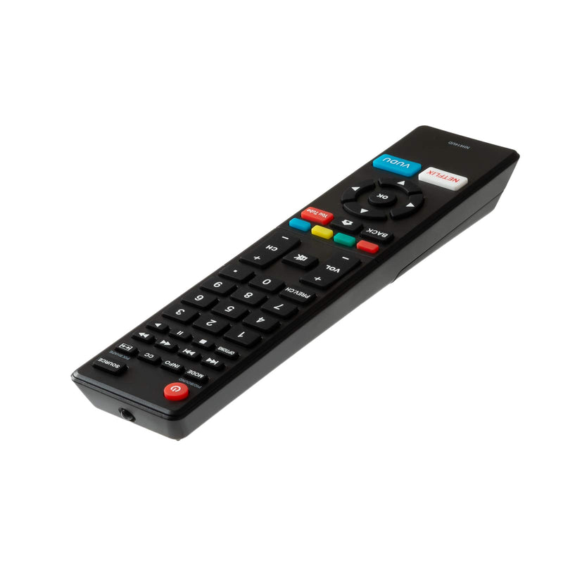 Remote Control with YouTube Netflix Vudu Keys for Sanyo NH414UD FW43C46F FW43C46FB FW50C76F FW55C46F FW50C85T Smart HDTV LED LCD TV