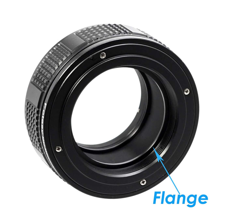 Fotasy M42 Lens to M4/3 Focusing Helicoid Adapter, MFT Mount Macro Helicoid Tube, for Olympus E-PL8 E-PL9 E-M1 E-M5 E-M10 I II III E-PM2 E-PM1 Pen-F E-M1X/ Panasonic GF8 GH5 GX7 GX8 GX9 GX85 G90 G91, MA42FH M42 lens to M43 Focusing Helicoid