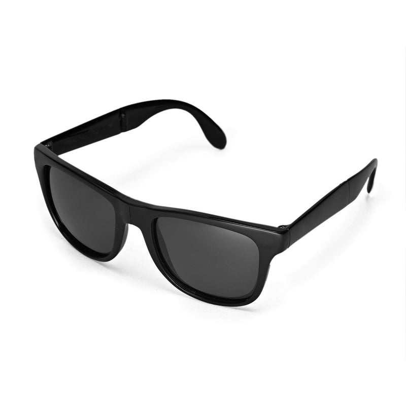 Walleva Replacement Lenses for Ray-Ban Wayfarer RB4105 54mm Sunglasses - 6 Options Available Black - Polarized