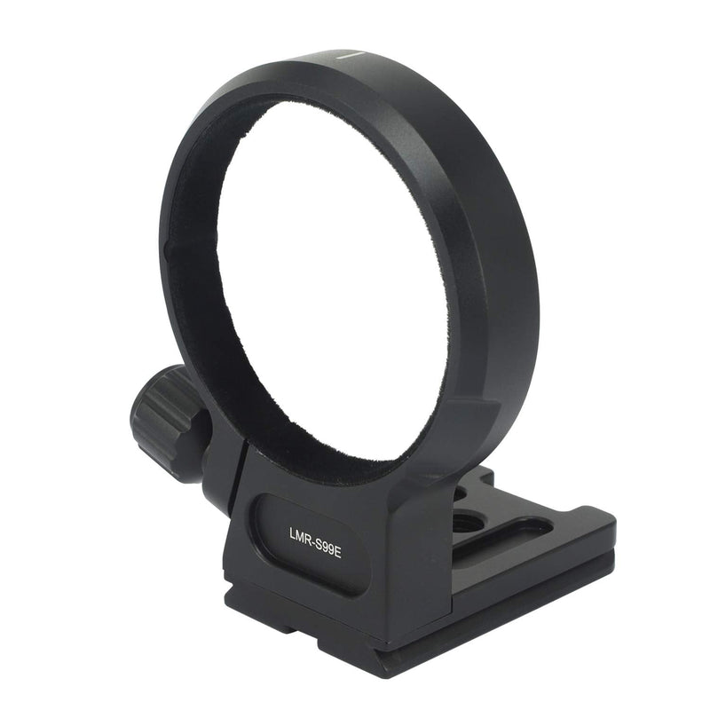 Haoge LMR-S99E Lens Collar Mount Ring forSony FE 24-240mm f/3.5-6.3 OSS 24-105mm f/4 G OSS FE 24-70mm F2.8 16-35F2.8,12-24MM/F4 70-300 35MM F1.4 Lens Built-in Arca Swiss Type Plate