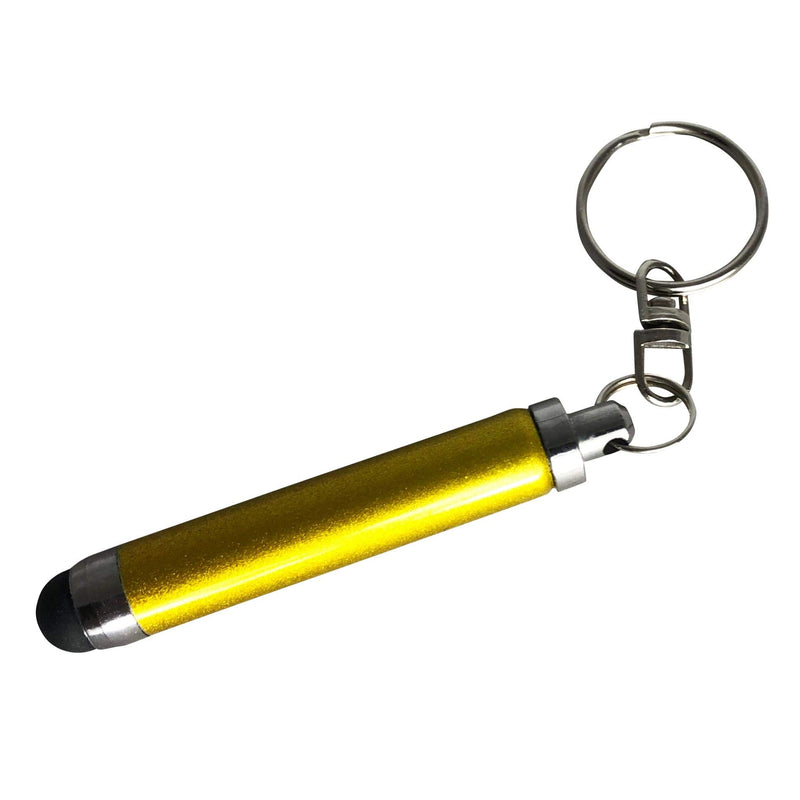 HTC 7 Trophy Stylus Pen, BoxWave [Bullet Capacitive Stylus] Mini Stylus Pen with Keyring Loop for HTC 7 Trophy - Bronze