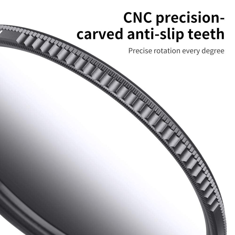 K&F Concept 67mm HD Soft GND8 Lens Filter, 3 Stop (0.9) Soft Graduated Neutral Density Filter with 28 Multi-Layer Coatings Waterproof/Scratch Resistant/Anti-reflectivity for Camera Lens