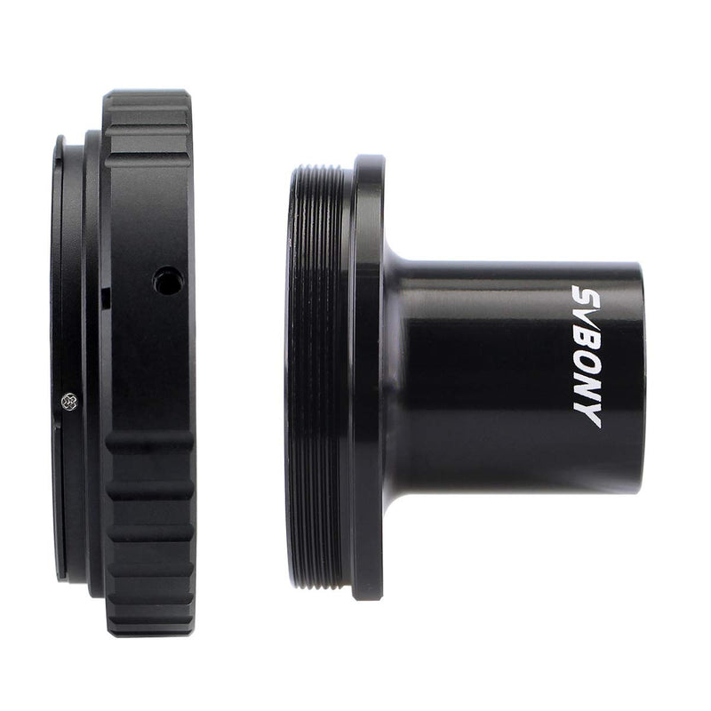 SVBONY Microscope T Adapter Camera Adapter T2 Mount Adapter for Canon EOS Camera and Microscope with 23.2mm Eyepiece Ports