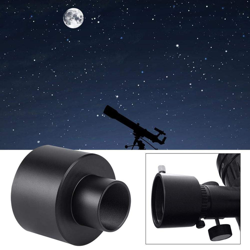 Diyeeni 1.25 to 2 Inch Telescope Eyepiece Adapter, Telescope Photo Adapters, 1.25inch Telescope Focuser Mount Adapter, Telescope Eyepiece Adapter