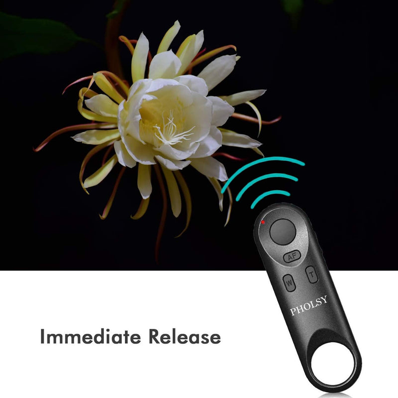 [AUSTRALIA] - PHOLSY BR-E1 Bluetooth Camera Wireless Remote Control Compatible with Canon R3, R, R5 C, R6, RP, 90D, 200D, 200D-II, 250D, 6D-II, 77D, 800D, 850D, M6-II, M50, M50-II, M200, G5X-II, G7X-III, SX70HS 