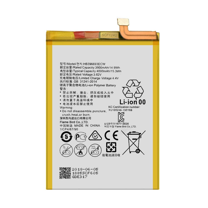 for Huawei Mate 8 NXT-L09 Replacement Battery HB396693ECW Free Adhesive Tool