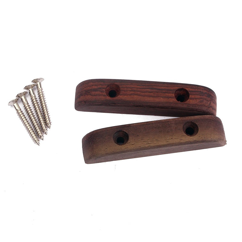 Alnicov Bass Guitar Thumb Rest,Rosewood Bass Guitar Thumb Rest for Bass Guitar Replacement Part