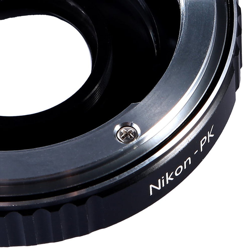 [AUSTRALIA] - K&F Concept Lens Mount Adapter Compatible with Nikon Lens to Pentax K PK Mount Adapter with Glass for Pentax 