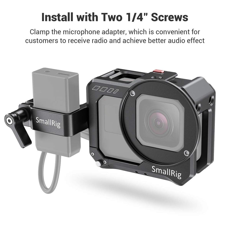 SmallRig Vlogging Cage and Mic Adapter Holder for GoPro HERO8 Black CVG2678