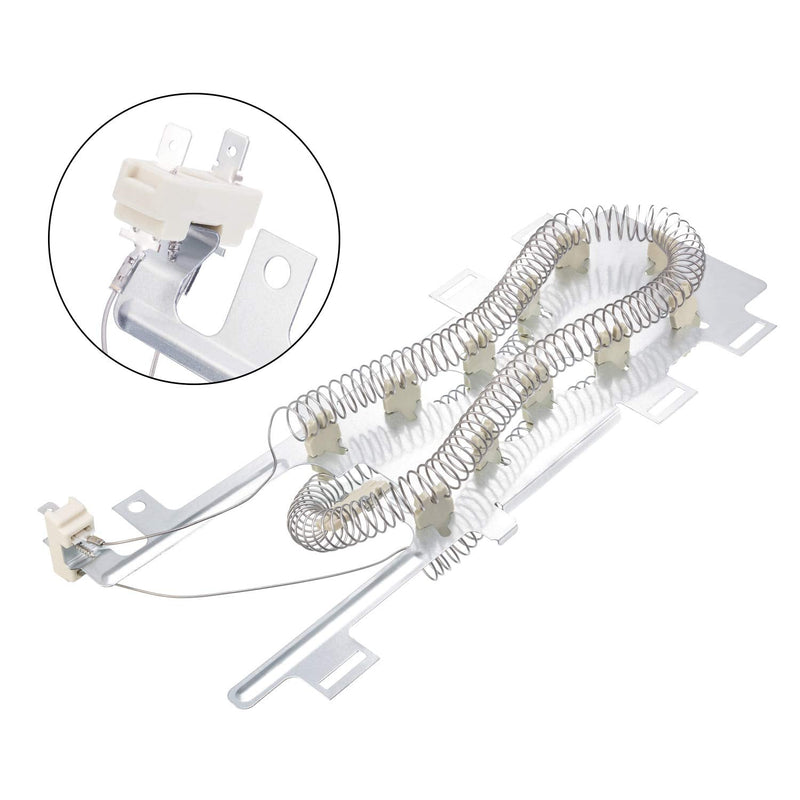 [AUSTRALIA] - 8544771 Dryer Heating Element, 279973 3392519 Thermal Fuse and 279816 Thermostat Dryer Replacement Kit Compatible with Maytag, Kenmore and More 
