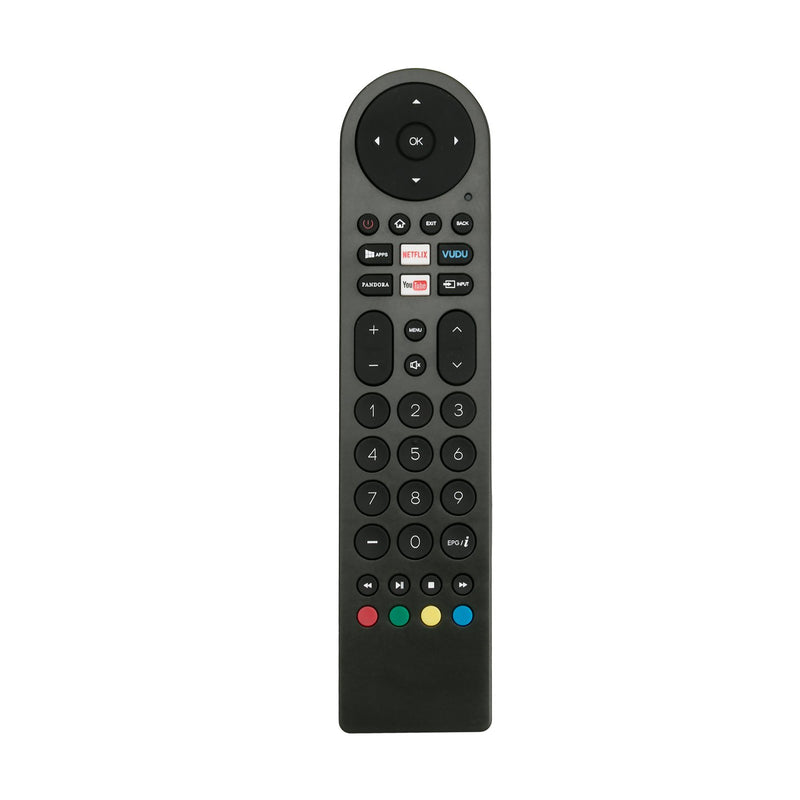 New Replace Standard IR Remote Control fit for RCA Smart LED LCD TV WX15244 WX15284 WX15163 SLD32A30RQ SLD32A45RQ SLD40A45RQ SLD40HG45RQ SLD50A45RQ with Netflix Vudo You Tube Internet Shortcut App Key