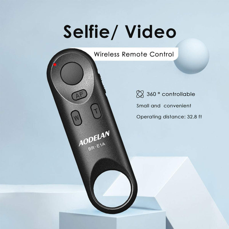 [AUSTRALIA] - AODELAN Wireless Remote Control for Canon M6 Mark II,6D Mark II Replacement BR-E1 Camera Shutter Release for Canon EOS RP,M50,90D,SL3 250D,SL2 200D,T7i,G7 X Mark III 