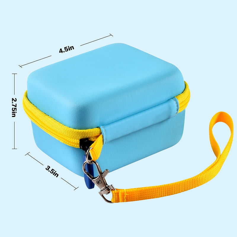 Camera Case Compatible with Seckton /Desuccus /OZMI /GKTZ /LC-dolida /Gofunly /Langwolf /HANGRUI Kids Digital Camera, Kid Camcorder Storage Bag Box Fits for Cable, SD Card and Accessories (Only Bag)