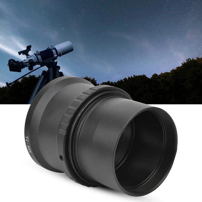 TN-NEX Lens Mount Adapter Converter Ring for 2Inch T Mount Astronomical Telescope Lens to for Sony NEX Mount Mirrorless Camera