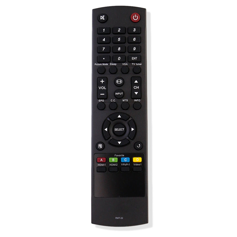 New RMT-22 RMT22 Replace Remote Control fit for WESTINGHOUSE TV RMT-11 RMT11 EW32S5UW EW39T6MZ UW32SC1W UW32S3PW UW37SC1W UW39T7HW UW40T8LW sub for LD-2657DF LD-2680 LD-2685VX