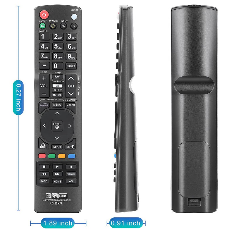 Gvirtue Universal Replacement Remote Control for Almost All Brand TV LCD LED HD, Smart TV AKB72914207 AKB72914003 AKB72914240 AKB72915239 AGF76692608 AKB72915206 AKB72915238(-23+AL)