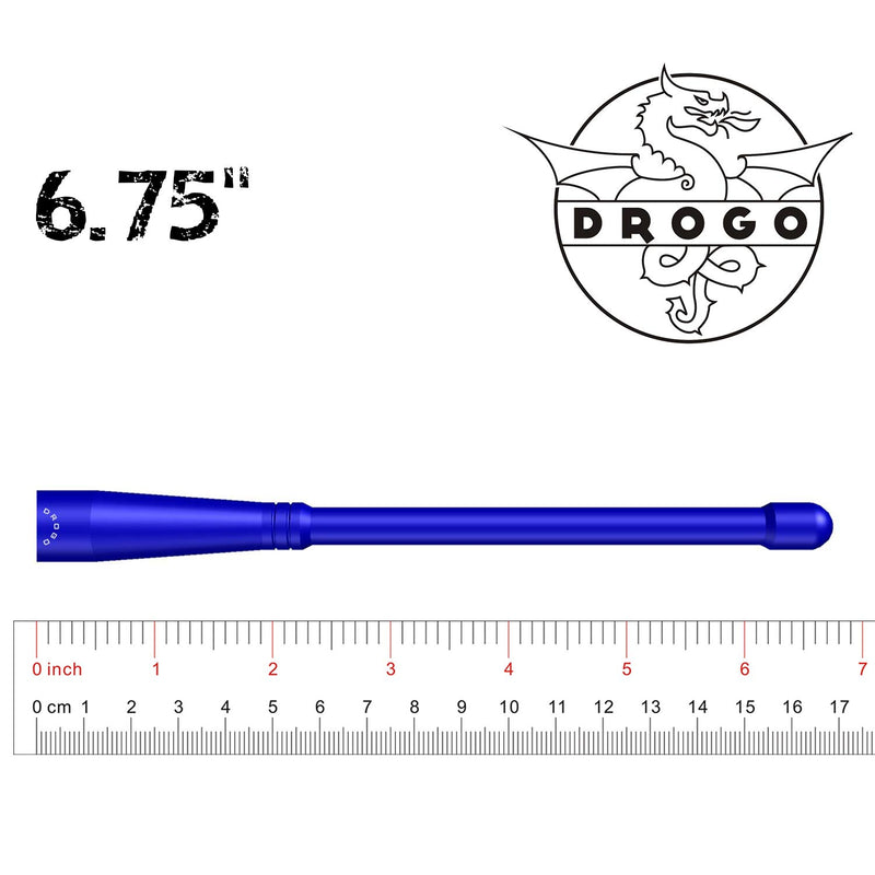 DROGO 6.75" StandX Replacement Antenna for Toyota Tacoma 1995-2016 | FM/AM Reception Enhanced | Tough Material Creative Design - Klein Blue