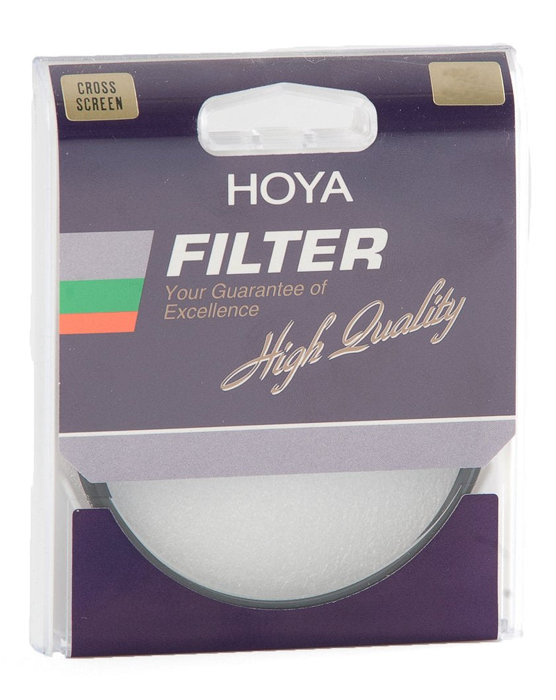 Hoya 55mm Four Point Cross Screen Glass Filter (4X)