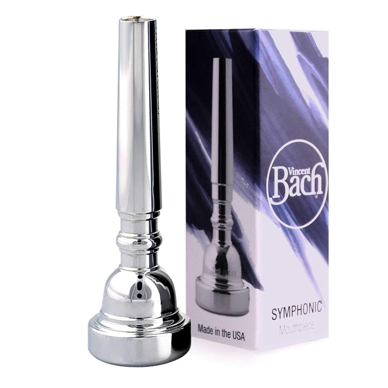 Bach Symphonic Trumpet Mouthpiece, 1-1/4C (aka 1.25C, 1FC), 24 Throat, 24 Backbore