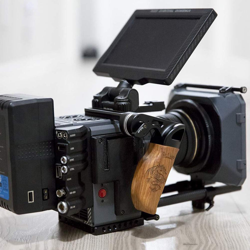 NICEYRIG NATO Rail to Rosette Mount Adapter for ARRI Standard DIY Rig, for RED DSMC2 Weapon/Epic-W/Scarlet-W/Raven - 372