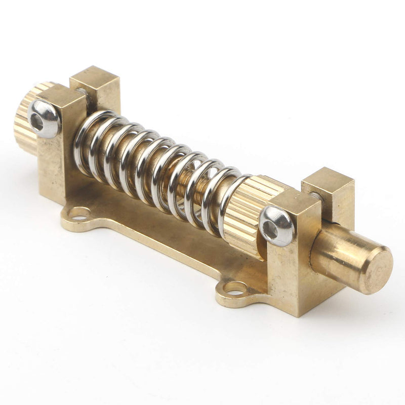 Unxuey Guitar Brass Tremolo Stabilizer Bridge System Spring Stopper DeviceElectric Guitar Parts Device Kit for Fender Electric Guitars Accessories