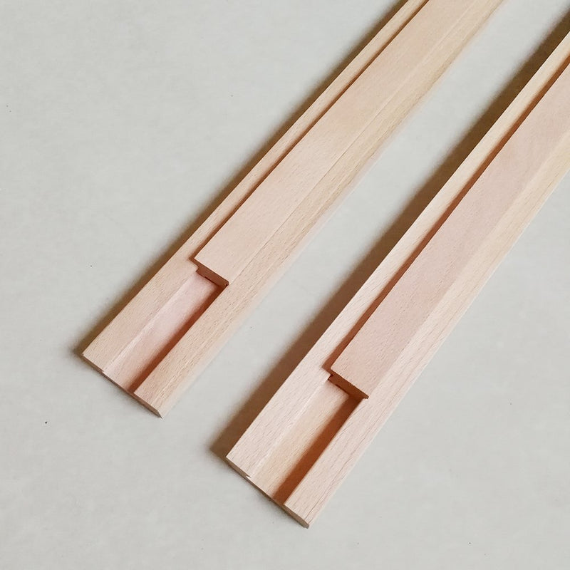 Btibpse Classic Wood Center Mount Drawer Slide 20'' (50 cm) (1) 1