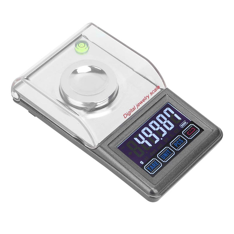 Scale,Jarchii Electronic Scale, 0.0001g 50g g/ct/DWT/ozt/gn/Tl/OZ High Precision Electronic Digital Balance Scale Jewelry Weight Gram Scales for Cooking Weighing Jewelry