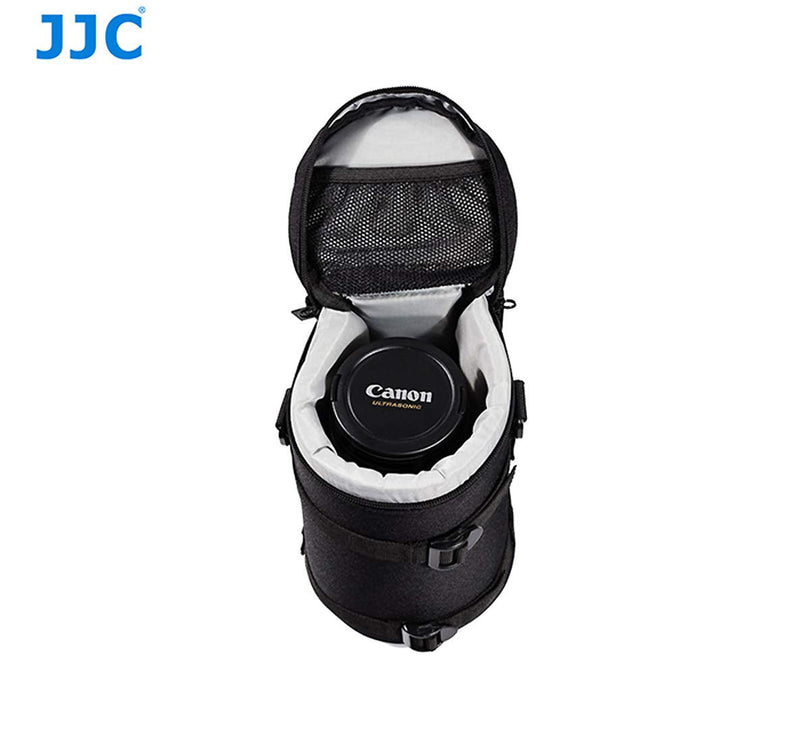 [AUSTRALIA] - JJC DLP-7 Deluxe Water-Resistant Lens Pouch Case for Tamron SP 150-600mm F5-6.3 Di VC USD G2, Sigma 150-500mm F5-6.3 DG OS HSM, Nikon AF-S NIKKOR 200-500mm f5.6 ED VR, fits Lens Up to 144x 316mm 